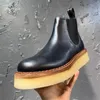 Fashion Man Chelsea Boots Chunky Heel Men Both Boot Boot Designer Boot