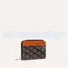 Fashion Purse Matignon Card Holder Designer Wallet Mens Man Luxury Cardholder Coin Purses Real Leather Zippy plånböcker Bag For Woman Keychain Passport Holder With Box