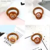 Capelli elastici da ragazza a forma di cuore Banda per capelli a sospensione carina frutta bowknot cravatta per capelli alti elastici accessori per scricchi sicuri per bambini supporto coda di cavallo y240417