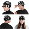 Peças de xadrez de boletes Cabinhos de gorros unissex inverno chapéu de tricô quente homem rua street ladra de xadrez adulto chapé chapéus de capuz ao ar livre