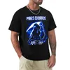 T-shirt masculino de pibes de pibes chorros secaram roupas de verão de secagem rápida seca de camisa masculina de camiseta