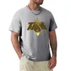 Polo's voor heren - Gold Logo T -shirt Leuke tops Esthetische kleding T -stukken Vintage kleding T shirts mannen