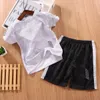 Summer Boys Clothing Sets быстро высушить спортивные костюмы для детей детских детских наборов одежды для подростков.