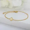 Bangle Icftzwe Sun Hollow armbanden voor vrouwen roestvrijstalen handketen Vintage zonnebloem Anklet Boho Foot Sieraden AccessoriesL240417