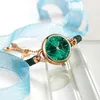 Montre-bracelets Kimio Woamines Watch Diamond Bracelet Crystal Band Watch Ladies Brand Luxury Femelle Wristwatch Dropshipping Quartz Clock Cadeaux D240417