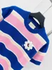 Miu Women's Sweaters Knitted Women Jumpers Tops Skirts Set Luxury Designer Letters Contrast Color Tees Skirt Outfit Elegant Casual Daily Woman Knits Shirts 22