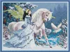 Elves Riding Unicorns home cross stitch kit Handmade Cross Stitch Embroidery Needlework kits counted print on canvas DMC 14CT 119218350