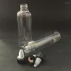 Förvaringsflaskor fett 120 ml påfyllningsbar vridning av kepsar penna form av plast husdjur transparent flaska för e flytande juice olja e-cig