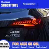 Streamor Streater Streater Turn Signal Vlightlights pour Audi Q5 Q5L LET DE TAILLE DE LED 08-18