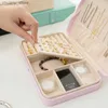 Organizzatori di imballaggi accessori per viaggi di gioielli Organizzatore di gioielli Casella portatile Portable Storage Cany Oreger Anghy Collace Gioielli Regalo per Girl Y240417