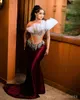 2024 Vestidos de baile de tamanho grande para mulheres negras Mermaid Mermaid Dresses