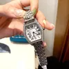 Guarda le donne vestiti Guarda orologi casual di lusso di lusso Diamond Case Quartz Giappone Batteria inossidabile Designer impermeabile Orologio analogico Montre Luxe