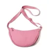 Totes Vegan Nylon Hobos Crossbody Bag Women Fashion Simple Shoulder Female Casual Portable Padded Fanny Packs Girls Sling Purse