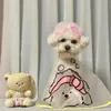 犬のアパレルインヘアカットケープティアステインフェイシャルケア防水マントサラウンド衣服猫ペットレインコートコスチューム