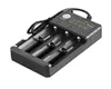 Multifunktion 18650 USB -laddare 3 Slot Liion Batterisätt för 37V 26650 10440 16340 16650 18350 18500 Uppladdningsbar litium BATT4034056