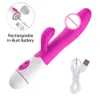 Vibrazione a doppia vibrazione di coniglio vibratore g spot massaager stimolante clitoride vaginale avvibl vibratore vibratore giocattoli sexy adulti per donne