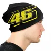 Basker rossi skallies beanies caps streetwear vinter varma män kvinnor stickade hattar unisex vuxen motorcykel racing motorhuv