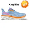 All'ingrosso 2024 Spedizione gratuita Hoka One Running Scarpe Clifton 9 8 X2 Cloud Blue Summer Cylamen Men Domenne Sneaker sportive per esterni Sneakers 36-45