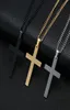 Męskie stal nierdzewna biżuteria w zawieszki Naszyjniki Mężczyzn Religia wiara krucyfix urok Titaniumsteel Sain for Women Fashion Jewel8017370