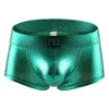 Men de caisse Men Men Sous-vêtements élastiques Brief de boxer à la taille basse et à la taille brillante à la taille brillante avec une conception Slim Fit pour U.