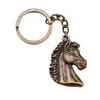 Nyckelringar 1st hästnyckelring för bilnycklar Accesories Charms smycken tillverkar leveranser Ringstorlek 28mm