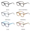 Zonnebrillen frames Katkani Fashion Trend Two Tone Board Box Flat Light Men's Glazen frame Optisch recept F-23043