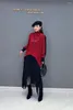 Sweats à capuche pour femmes Qing MO 2024 Bloc de couleur décontractée d'automne