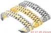 Watch Bands Band pour DateJust Daydate Oysterpertual Date Indexless Steel Strap Accessoires 13 17 20 21 mm Bracelet2542049