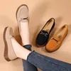 Scarpe casual da donna Solled Flat 2024 Spring e la mamma autunnale è antispuggente vulcanizzata versatile resistente