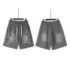 hellstar shorts designer shorts män casual wear strand byxor hellstar graffiti andningsbara shorts män simma shorts löpning shorts atletisk shor