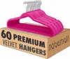 Nobemall Premium nonslip Velvet Hangers Suit Hangers for Coat5304684