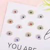 10pcs 3d kötü göz tırnakları rhinestones ile, tırnak sanat aksesuarları, manikür süs eşyaları kadınlar ve kızlar için malzemeler, tırnak sanatı alaşım göz takılar