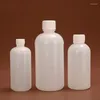 Storage Bottles 200-1000ml Plastic Water Bottle With Scale Semi Transparent Sampling PE Graduated Small Mouth Liquid Solvent Packaging