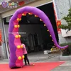 3m 4m 5m 6m 7m (10ft 13,1ft 16,4ft 19.7ft 23ft) Tentacles de pieuvre de thème océan gonflable personnalisé pour décoration d'événements extérieurs sports