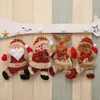 Merry Ornaments Christmas Gift Santa Claus Snowman Tree Toy Doll Hang Decorations for Home Enfeites De Natal