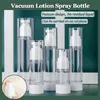 2 stks/perceel draagbare airless vacuümpomp Ravulbare flessen lege lotion crème spuitfles reisfles pomp cosmetica cosmetische container