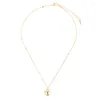 Pendant Necklaces SKEDS Fashion Heart Necklace Choker For Women Girls Korean Style Chain Accessories Jewelry Elegant