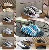 Luxusmarke Casual Schuhe Flache Outdoor Streifen Vintage Sneakers Dicke Sohle Staffel Töne Marke Klassiker Luxus Plaid Leichte vielseitige Schuhe Designerschuhe