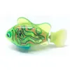Summer Baby Bath Toys Flash Swimming Electronic Fish Batterispoyed Simulation in the Water Presents for Kids 240415