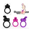 Vibratorer Vibration Penis Ring Toys för manlig penis erektil förbättring sexuell förmåga produkter för kvinnliga klitorisstimuleringsprodukter L2403L2404