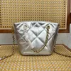 Chain Tote Bag Designer Shoulder Bag Classic Lingge Luxury Handbag Clutch Women Fashion Checkered Line Double Letter Solid Lambskin Vegetable Basket Crossbody Bag