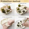 Bento Boxes 1pc 6-grid triangle Rice and vegetable roll box Rice and vegetable roll mold bento Rice and vegetable roll box L49