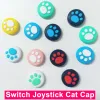 Huizen Cat Paw Silicone Joystick Cap voor Nintendo Game Grip Controller Cap Soft Touch Cat Paw Theme Joystick Cap Cover Case