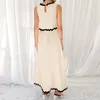 Casual Dresses Summer Two Piece Sets Sleeveless Tank Top And A Line Flowy Maxi Skirt Vacation Outfits Korean Reviews Many Clothes