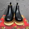 Fashion Man Chelsea Boots Chunky Heel Men Both Boot Boot Designer Boot