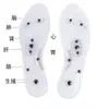 2024 Magnetic Therapy Massage Insoles For Shoes Foot Acupressure Enhanced Magnetic Insole Point Therapy Feet Body Detox Insert Pads Magnetic