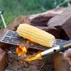 Boundless Voyage Camping Titanium Mini Grill Charcoal Barbecue Grill Gas Grill voor Picnic BBQ in de buitenlucht