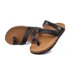 Slippers Cowcom 2024 Men's Flip-Flop Sandals Couples Couples Beach Casual Flops Shoes KWN