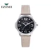 Izimi Womens Fashion Watch学生ベルトウォッチニッチ防水石英時計