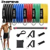 Fitness Resistance Rubber Band Yoga Elastic Band Upgrade Training Bar Set Pilates Training Exercise Fitness Equipment Pull Rope 240409